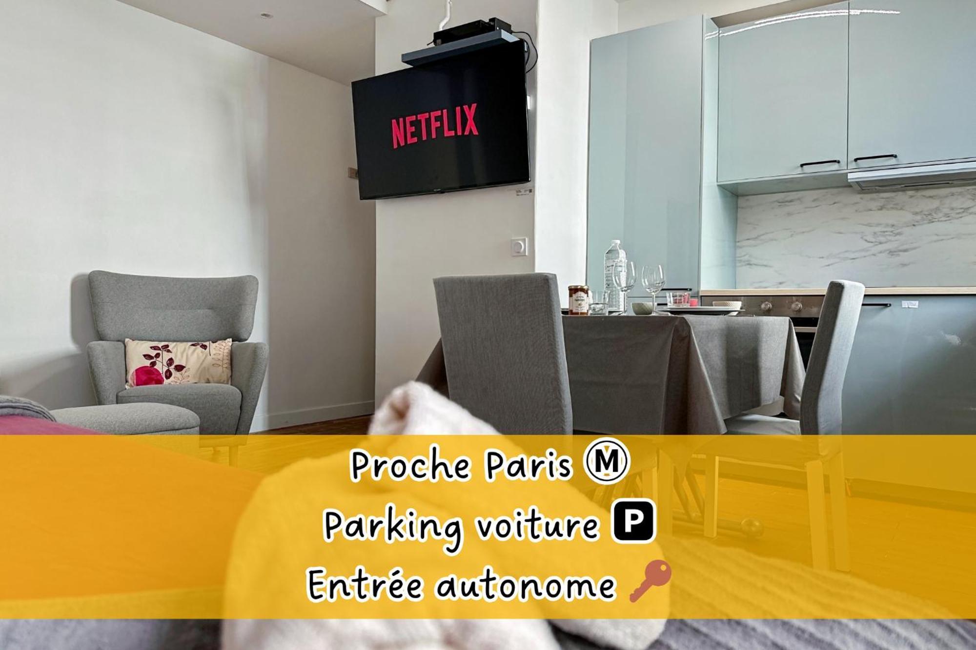 Appartement Entier Calme - Parking Free - Proche Paris Et Chateau - Wifi Hd Vincennes Luaran gambar