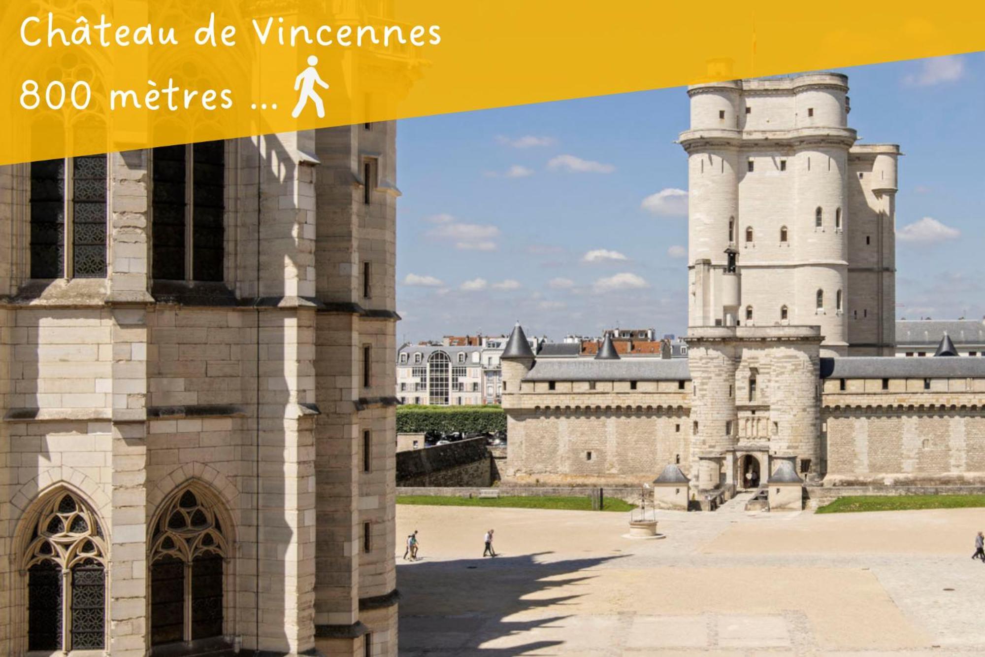 Appartement Entier Calme - Parking Free - Proche Paris Et Chateau - Wifi Hd Vincennes Luaran gambar